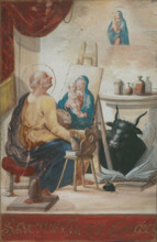 St. Luke Painting the Madonna, 1700-1730.