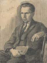 Portrait of a colleague, around 1920.