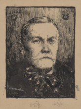 Portrait study of P.O.Hviezdoslav, 1921.