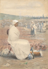 On the market in Myjava, 1886.