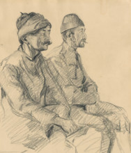 Study of Balkan types, 1890-1900.