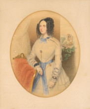 Portrait of a woman, 1844.
