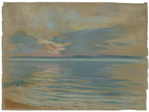 Landscape near Lake Balaton, 1920-1935.