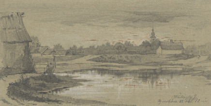 Study from the village of Ujverbasz, 1882.