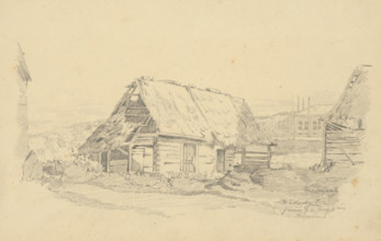 Study from Ganovce, 1874.