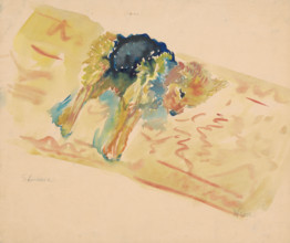 A reclining dog, 1940-1944.
