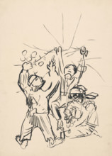 Boys playing, 1940-1944.
