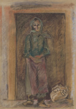 Old woman, around 1935-1940.
