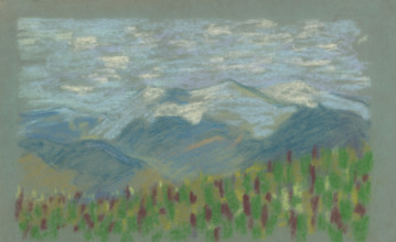 Hillside landscape, 1935-1944.