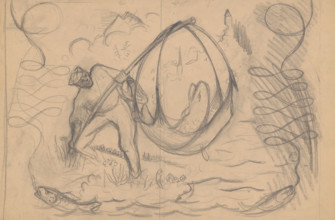 Fisherman with his Catch, 1925-1935.