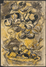 Still life with apples, 1940.