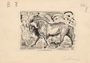 Stories in the wilderness - 3, 1939-1940.   Additional Info: Illustrations for the book - Ludo