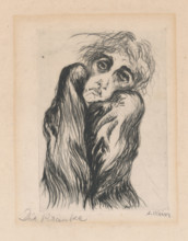 The sick (Die Kranke), 1920-1929.