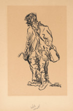 Figure of a man (Wanderer), 1935-1940.