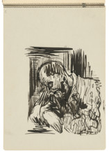 Sketchbook 22 Seated Man, 1st half 20th century.