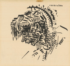 Head (Self-portrait as P. Kubincan), c1930.