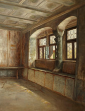 Rothenburg Interior, 1883. Creator: Lewis Cass Lutz.