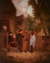 The Young Artist, 1840. Creator: Thomas Mickell Burnham.
