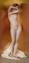 Glow of Gold, Gleam of Pearl, 1906. Creator: William McGregor Paxton.
