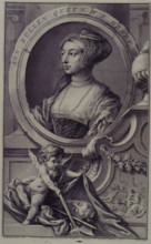 Ann Bullen Queen of K. Henry VIII, c1743-c1751. Creators: Jacobus Houbraken, George Vertue.