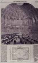 The new Reading Room, British Museum, 1857. Creator: Unknown.