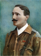 The late Captain the Hon RH De Montmorency, VC, 1900. Creator: Gabriel Lekegian.