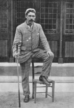 Portrait of the golfer Douglas Rolland, 1896. Creator: H Cotty Philpot.