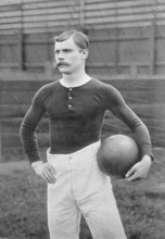 Portrait of the Millwall Athletic footballer A Geddes, 1896. Creator: Symmons & Thiele.