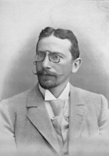 Portrait of the German chess master Dr Tarrasch, 1896. Creator: George Bradshaw.