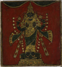 The Supreme Being of Hindu Cosmology, 1800.  Creator: Anon.