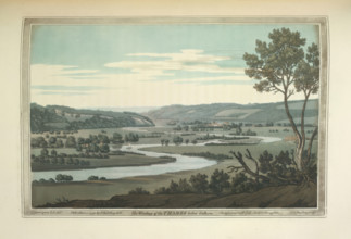 The River Thames, 1794, 1796. Creators: Joseph Farington, Joseph Constantine Stadler.