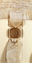 Signature of William Shakespeare, 1613.  Creator: Unknown.