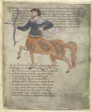 Sagittarius, second quarter of 11th century. Creator: Unknown.