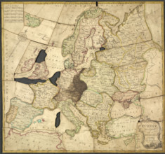 Spilsbury jigsaw, 1766. Creator: John Spilsbury.