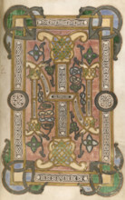 Beginning of the Gospel of St John, with initials I and N..., 2nd half of 9th century. Creator: Unknown.