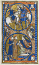 The three Magi, c1265-1270.  Creator: Unknown.