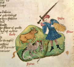 Jason wins the Golden Fleece, c1460. Creator: Unknown.