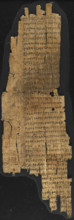 Preface and Sayings of Jesus, latter part of 3rd century. Creator: Unknown.