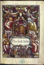 'The holi bible', 1569.  Creator: Unknown.