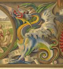 A dragon, 1844-1849.  Creator: Owen Jones.
