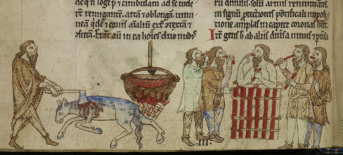Irish kingship ritual, c1220.  Creator: Unknown.