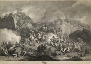 The Storming of Seringapatam, 1802.  Creators: Unknown, Giovanni Vendramini.