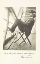 Mark Twain, 1897. Creator: Unknown.