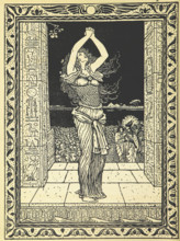 Scene in Ancient Egypt, 1895.  Creator: Louis Fairfax Muckley.
