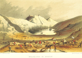 Balaclava in Winter, 1855.  Creator: M & N Hanhart.