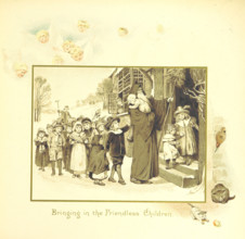 Bringing in the Friendless Children, 1894. Creator: Eliza F. Manning.