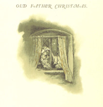 Old Father Christmas, Picture-Book, 1888. Creator: Lizzie Lawson Mack.