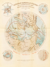 French expedition to the North Pole - Boreal Polar Regions, 1867.  Creator: Erhard Schièble.