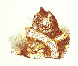 Dick Whittington's cat, 1880.  Creator: Unknown.