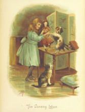 The Dancing Lesson, 1893.  Creator: Fannie Moody.